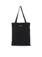 Foldable Nylon Tote Bag Miu Miu Foldable Nylon Tote Bag - BLACK