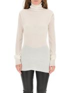Ann Demeulemeester Tess Cashmere And Silk Sweater Ann Demeulemeester Tess Cashmere And Silk Sweater - WHITE (White)