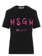 Msgm T-shirt MSGM T-shirt - Black