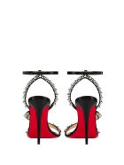 Christian Louboutin Christian Louboutin Mafaldina Spikes Sandals Christian Louboutin Christian Louboutin Mafaldina Spikes Sandals - BLACK SILVER