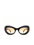Gucci GG0990S Sunglasses Gucci GG0990S Sunglasses - Black Black Orange