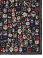 Alexander McQueen Cameo And Curiosities Wool Scarf Alexander McQueen Cameo And Curiosities Wool Scarf - MULTICOLOR