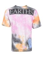 McQ Alexander McQueen Global Network T-shirt McQ Alexander McQueen Global Network T-shirt - Black/Orange