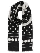 Dotted Print Scarf Dolce & Gabbana Dotted Print Scarf - Nero
