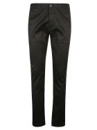 Saint Laurent Regular Fit Plain Trousers Saint Laurent Regular Fit Plain Trousers - Black Raw
