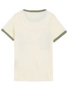 Mini Rodini White Cotton Chapter T-shirt Mini Rodini White Cotton Chapter T-shirt - White