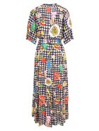 Alessandro Enriquez Viscose Dress Alessandro Enriquez Viscose Dress - Check Black