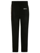 Burberry Side Check Print Track Pants Burberry Side Check Print Track Pants - Black/Archive Beige