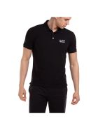 Emporio Armani Ea7 Jake Polo Shirts EA7 Emporio Armani Ea7 Jake Polo Shirts - Black