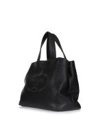 Prada Shopper In Black Leather Prada Shopper In Black Leather - NERO