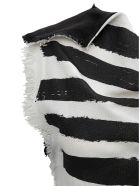 Marni Striped Top With Fringed Details Marni Striped Top With Fringed Details - Multicolor