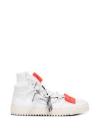 Off-White White Off Court 3.0 Leather And Fabric Sneakers Off-White White Off Court 3.0 Leather And Fabric Sneakers - White