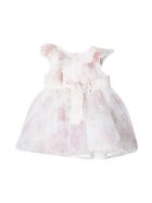 Monnalisa Floral Dress Monnalisa Floral Dress - Bianco
