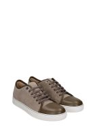 Lanvin Dbb1 Sneakers In Taupe Suede And Leather Lanvin Dbb1 Sneakers In Taupe Suede And Leather - taupe