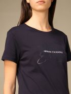Armani Exchange T-shirt Armani Exchange Cotton T-shirt Armani Collezioni Armani Exchange T-shirt Armani Exchange Cotton T-shirt - Blue