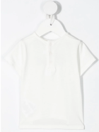 Logo-embroidered T-shirt Chloé Logo-embroidered T-shirt - Bianco sporco