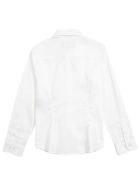Emporio Armani White Cotton Poplin Shirt Emporio Armani White Cotton Poplin Shirt - White