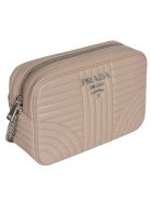 Prada Quilted Zip-around Logo Shoulder Bag Prada Quilted Zip-around Logo Shoulder Bag - Cammeo
