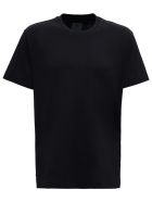 Givenchy Black Cotton T-shirt With Micro Logo Givenchy Black Cotton T-shirt With Micro Logo - Black