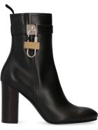 Givenchy Lock Leather Ankle Boots Givenchy Lock Leather Ankle Boots - black
