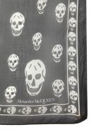 Alexander McQueen Classic Skull Scarf Alexander McQueen Classic Skull Scarf - NERO