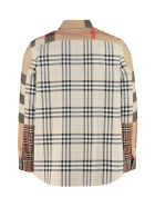 Burberry Checked Poplin Shirt Burberry Checked Poplin Shirt - brown