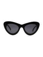 Alaia AA0046S Sunglasses Alaia AA0046S Sunglasses - Black Black Grey