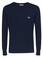 Tricolor Fox Patch Classic R-neck Maison Kitsuné Tricolor Fox Patch Classic R-neck - NA