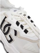 Dolce & Gabbana Daymaster Sneakers In Mix Of Materials Dolce & Gabbana Daymaster Sneakers In Mix Of Materials - White