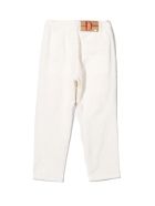 Douuod White Stretch-cotton Trousers Douuod White Stretch-cotton Trousers - Bianco
