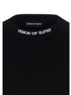 Vision of Super 'double' T-shirt Vision of Super 'double' T-shirt - BLACK