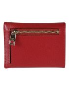 Logo Plaque Snap Buttoned Wallet Dolce & Gabbana Logo Plaque Snap Buttoned Wallet - Rosso