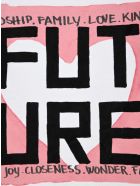 Golden Goose White Adamo T-shirt With Future Print Golden Goose White Adamo T-shirt With Future Print - WHITE