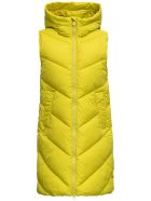 Save the Duck Long Ecological Quilted Sleeveless Down Jacket Save the Duck Long Ecological Quilted Sleeveless Down Jacket - Yellow