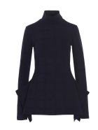 J.w. Anderson Asymetrical Logo Top J.W. Anderson Asymetrical Logo Top - Blue