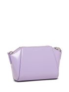Givenchy Antigona Nano Crossbody Bag In Lilac Leather Givenchy Antigona Nano Crossbody Bag In Lilac Leather - Violet