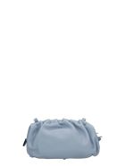 Ash Shania 02 Shoulder Bag In Cyan Leather Ash Shania 02 Shoulder Bag In Cyan Leather - cyan