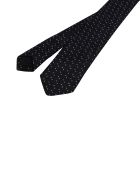 Saint Laurent Squared Tie Saint Laurent Squared Tie - Black Ivory