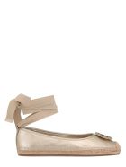 Tory Burch Leather Ballet Espadrilles Tory Burch Leather Ballet Espadrilles - Oro