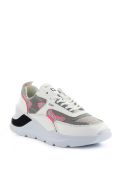 D.a.t.e. Fuga Flash Grey Fuchsia Sneaker D.A.T.E. Fuga Flash Grey Fuchsia Sneaker - Bianco/Rosa