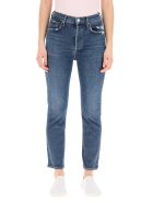 AGOLDE Riley High Rise Straight Crop Jeans AGOLDE Riley High Rise Straight Crop Jeans - PAS TIME (Blue)