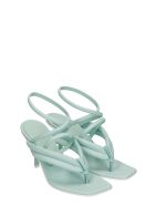 Le Silla Sandals In Green Leather Le Silla Sandals In Green Leather - green