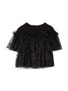 Simonetta Kids Black Blouse Simonetta Kids Black Blouse - Nero