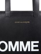 Comme des Garçons Shirt Boy Huge Logo Tote Bag Comme des Garçons Shirt Boy Huge Logo Tote Bag - Black