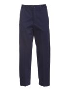 Pants Closed Pants - Blu scuro