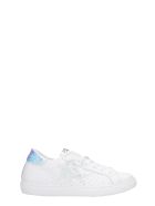 2Star Sneakers In White Leather 2Star Sneakers In White Leather - white