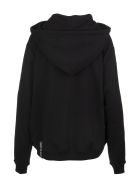 Black And Fluo Orange Man "visione" Hoodie Vision of Super Black And Fluo Orange Man "visione" Hoodie - Black/orange