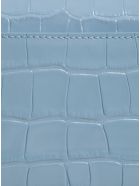Balenciaga Hourglass Crossbody Bag In Light Blue Crocodile Printed Leather Balenciaga Hourglass Crossbody Bag In Light Blue Crocodile Printed Leather - Light blue