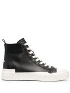 Ash Black Leather Sneakers Ash Black Leather Sneakers - Black