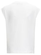 Dolce & Gabbana White Cotton T-shirt With 90's Front Print Dolce & Gabbana White Cotton T-shirt With 90's Front Print - White
